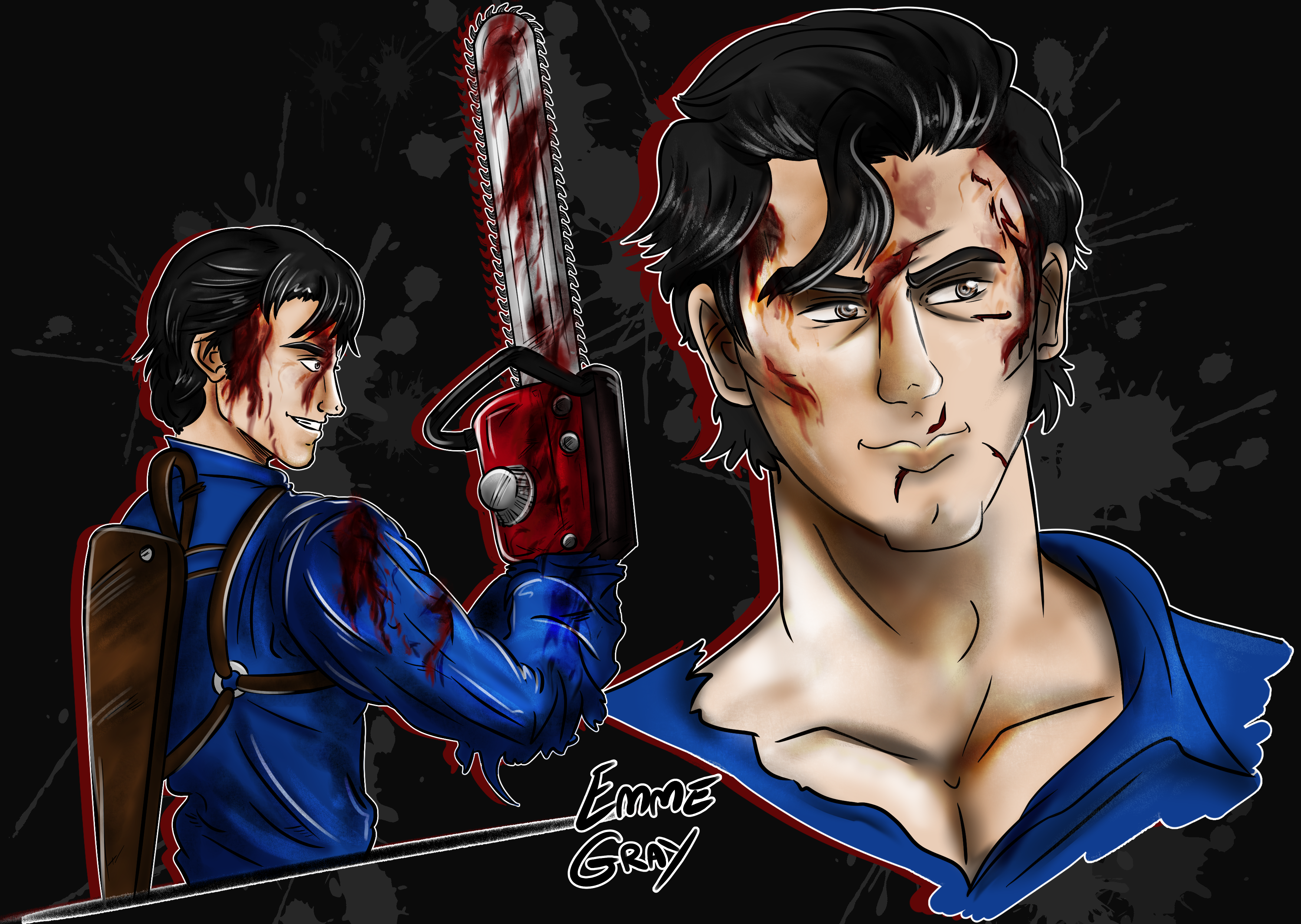 Ash - Evil Dead doodle